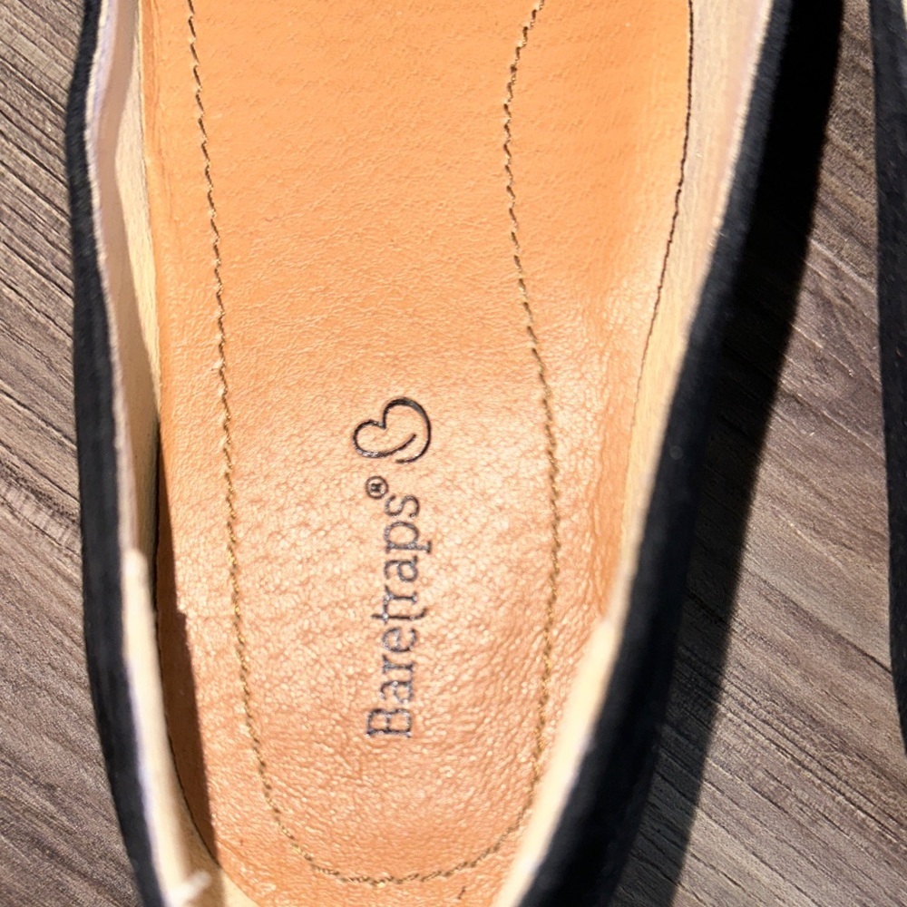 BareTraps Women's Leopard Flats - Black and Brown - Picture 6 of 8